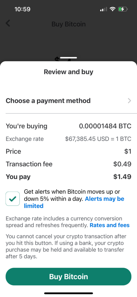 Venmo Review and Buy Bitcoin